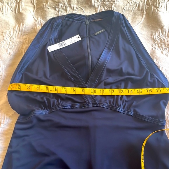 ELIE TAHARI  Everly Silk Trim Sleeveless Maxi Dress/Gown - Picture 12 of 15